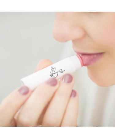 HEY HONEY BEE100% Natural Beeswax Lip Balm for Dry & chapped Lips | moisturizing Lip Care with Beeswax Vitamin E & Shea Butter almond oil coconut oil | Women & Men 20 g - Buy Online on SooperMarket.com
