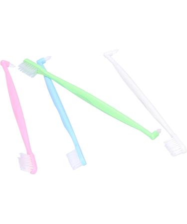 4PCS Orthodontic Toothbrush Set - Double-Ended Interspace Toothbrush for Braces & Teeth Cleaning - International Shipping Available - Buy Online on SooperMarket.com