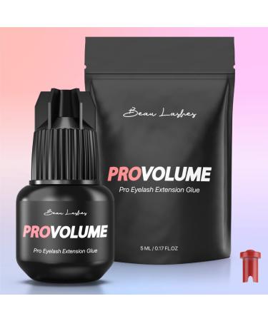 Super Strong Eyelash Extension Glue for Professionals | Fast Drying & Long Lasting Black Lash Adhesive | Up to 7 Weeks Retention | 0.17 Fl Oz - Buy Online on SooperMarket.com