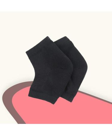  Beaupretty Moisturizing Heel Socks - Spa Treatment for Dry Cracked Feet | Black Cracked Heel Socks for Women  - Buy Online on SooperMarket.com