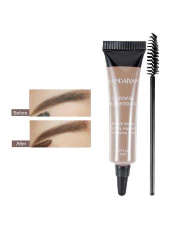 Professional Eyebrow Interlocking Cream with Brush | Water-Density Tinting Gel & Cosmetics Tools - Buy Online on SooperMarket.com