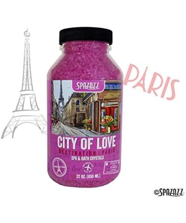 Spazazz SZCPA SPZ-301 Paris City of Love Aromatherapy Crystals 22 oz - Buy Online on SooperMarket.com