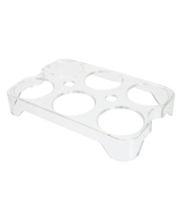 CORHAD Egg Holder Fridge Egg Storage Box Drawer Mustard Storage Bins Refrigerator Egg Storage Tray Egg Tray Fridge Egg Drawer Assorted Color 14.8x9.7x2cm
