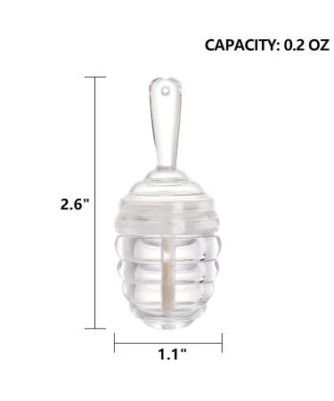 Buy Dayou 30 Pieces Lip Gloss Magic Stand Tubes - Refillable Transparent DIY Lipstick Containers for Cosmetics Samples - Buy Online on SooperMarket.com