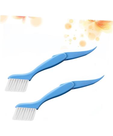 Beavorty 4 Pcs 2 Keyboard Cleaning Brush Toothpaste Holder Travel Hard Cleaning Brush Mirror Holder Clips Window Groove Brush Groove Cleaning Brush Corner Cleaning Brush 2 in 1 - Buy Online on SooperMarket.com