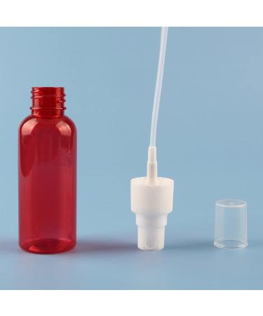 Zeoabsy 12-Pack 50ml Red Spray Bottles - Fine Mist Atomizer & Perfume Pump for Travel & DIY - Buy Online on SooperMarket.com
