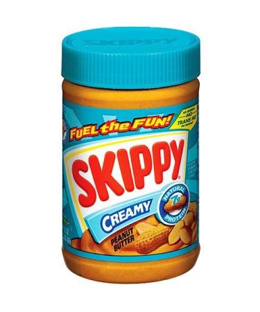 Skippy Peanut Butter, Creamy, 16.3 Oz, (Pack of 2) Peanut Butter 16.3 oz