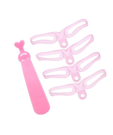 NOLITOY 1 Set Eyebrow Ruler Eyebrow Stencil Kit Eyebrow Stencils Template Tool Make up
