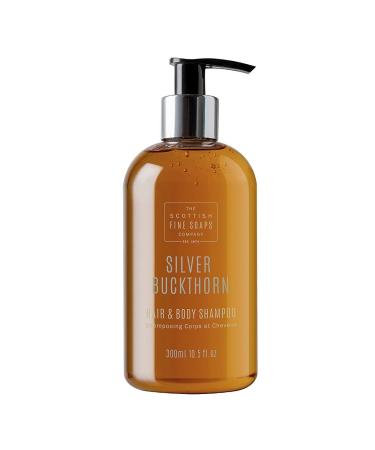 Scottish Soaps Silver Buckthorn Hair & Body Shampoo 300ml Pump Bottle by Scottish Fine Soaps