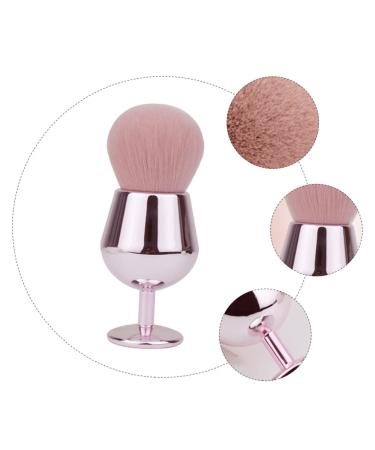 Angoily Blush Brush - Travel-Friendly Makeup Brush & Highlighter | Cosmetic Brush with Alien Pink Handle - Buy Online on SooperMarket.com