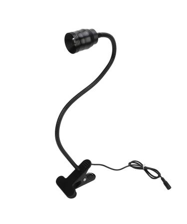 Eyelash Extensions UV Lamp Clip On Gooseneck Curing Lash UV Lamp with Foot Pedal Control for Lash Salon (US Plug 110 240V) US Plug 110 240V US Plug 110 240V