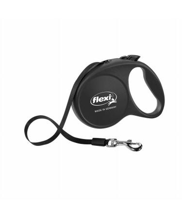 Flexi Fun Hundeleine einziehbar groß Schwarz Schwarz L