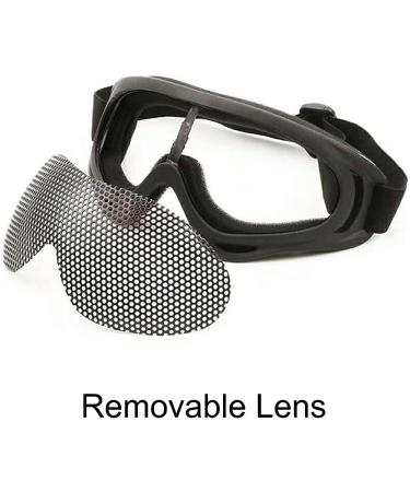 ARMADIO Airsoft Protective Goggles - High Density Metal Mesh Tactical Safety Glasses (Army Green/Tan) - Buy Online on SooperMarket.com