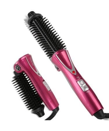 Electric Professional Anti-Scald Curling Brush - Instant Heat Up Wands for All Hair Types