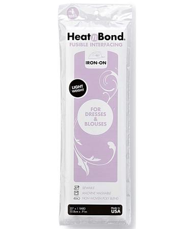 HeatnBond Q3336 Non-Woven Fusible Light Weight White 20 x 1 Yard