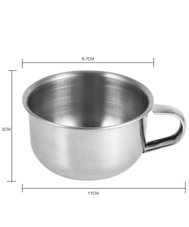 Buy Premium Metal Shaving Soap Bowls - Durable Barber Mug for Men | International Shipping Available - Buy Online on SooperMarket.com