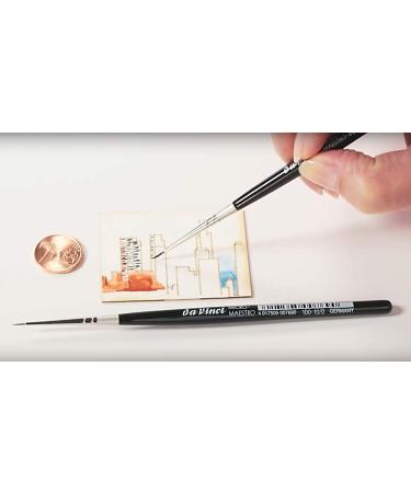 da Vinci Micro Maestro Watercolor Brush 20/0 - Black - Buy Online on SooperMarket.com