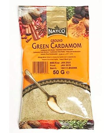 Natco Foods Ground Green Cardamom 50g - Chilli Wizards