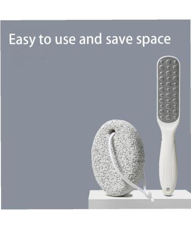 TOSSPER Foot Files & Pumice Stones - 2 Piece Foot Care Set for Perfect Pedicure | Stainless Steel Rasp & Washer - Buy Online on SooperMarket.com