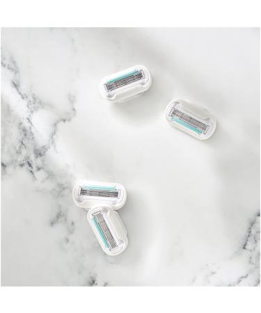 Buy Gillette Venus Deluxe Smooth Sensitive Razor Blades for Women - 4 Replacement Blades | International Shipping Available - Buy Online on SooperMarket.com