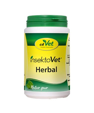 CDVet Insectovet Herbal 100 g - natural nutritional supplement for dogs with vitamins minerals and trace elements to support the skin metabolism and defense function of the skin
