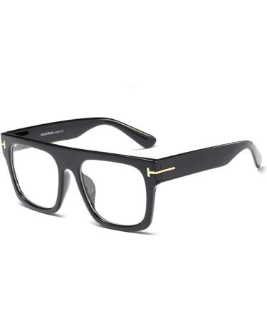 Jurchio Unisex Vintage Space Glasses | Classic Frames for Men & Women | Clear Blue Light Filter Glasses with Case - Buy Online on SooperMarket.com