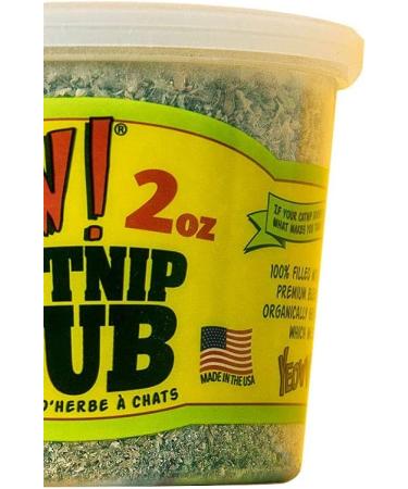Yeowww! Cat Catnip 2 oz. Tub - Made in USA | Premium Quality Catnip - Buy Online on SooperMarket.com