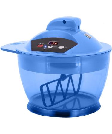 Electric Hair Coloring Bowl - Automatic Mixer Blender for Hair Dye Cream - Blue - Buy Online on SooperMarket.com
