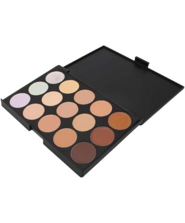 1Pack Professional 15 Colour Concealer Palette Camouflage Contour Cosmetic Set Eye Face Cream Contour Kit - Buy Online on SooperMarket.com