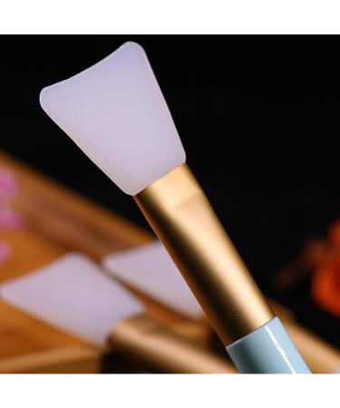 Facial Mask Brush Silicone Facial Mask Brush Hairless Face Makeup Applicator Mud Mask Brush DIY Mask Cosmetic Brush Blue - Buy Online on SooperMarket.com