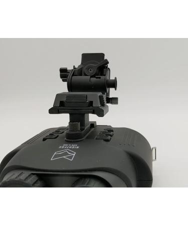 Nightfox Click Dovetail Helmet Adapter - Compatible with Nightfox Swift, Red Cape, and Wilcox G24 mounts - Buy Online on SooperMarket.com