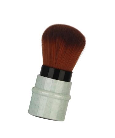 Cosmetic Brush Powder Brush Marbling Makeup Brush for Girlfriend Mom (Green)