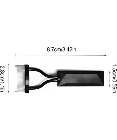 Virtcooy Eyelash Comb | Lash Definer Comb Brow Separator for Girls - Portable Makeup Mascara Comb Eye Lash Separator for Women Girls - Buy Online on SooperMarket.com