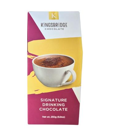 Kingsbridge 55% Dark Belgian Chocolate Luxury Hot Chocolate Flakes | 250g Dark Chocolate 1 Pack