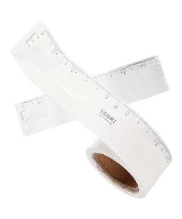 Beavorty Brow Ruler Sticker 1 Roll Stickers Eyebrow Line Sticker Eye Brow Positioning Eyebrow Ruler Drawing Pen Conjoined