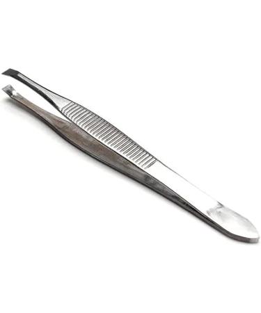 Tweezers Stainless Steel Eyebrows Tweezers Hair Removal Clip Precision Tweezers Set Silver - Buy Online on SooperMarket.com