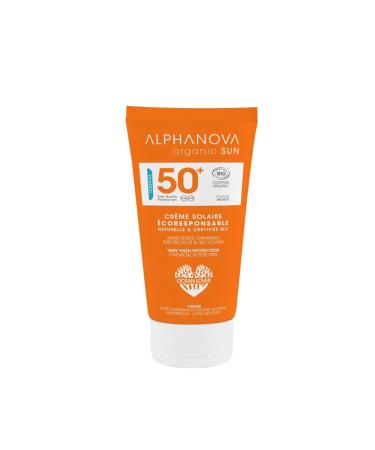 Alphanova Sun Face Cream Environment Friendly SPF50+ Organic 50g