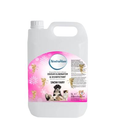 Snow Angel - NeutraHaze Odour Eliminator & Disinfectant - The Science Of Odour Control (5 Litre) 1.00 ml (Pack of 1)