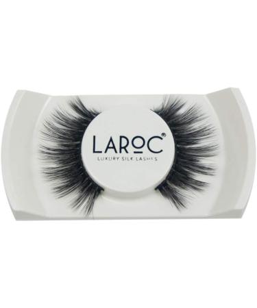 LaRoc False Silk Eyelashes Long Thick Natural Fake Eye Lashes Set Mink Makeup - Unicorn - Buy Online on SooperMarket.com