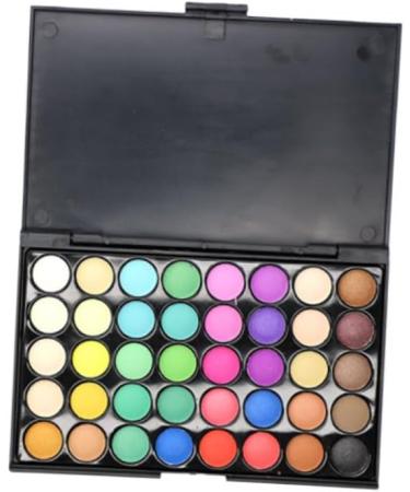 Angoily 2pcs 40 Eyeshadow Makeup Palette Eye Shadow Pearlescent 1 count (Pack of 1) As Shownx2pcs - Buy Online on SooperMarket.com