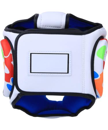Alomejor Children's Box Head Protection | Graffiti Full Facial Gear for Boxing Muay Thai MMA & Kickboxing - Buy Online on SooperMarket.com