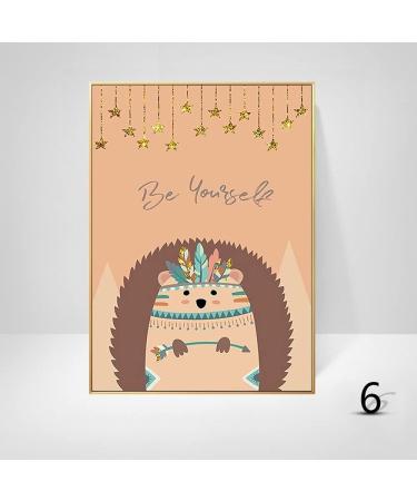 Lulupila Kids' Decorative Poster Set - Animal Motifs for Children's Room - Set of 6 - Buy Online on SooperMarket.com