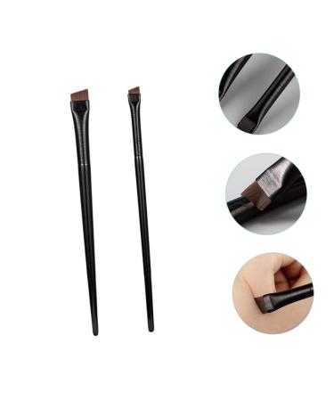 Balacoo Eyeliner Brush Set - 6 Multipurpose Makeup Brushes for Eyeliner & Eyebrows | Newborn Bevel Wood Toiletries - Buy Online on SooperMarket.com
