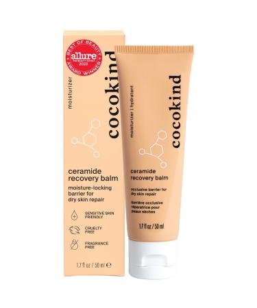 Cocokind Ceramide Recovery Balm Moisture-locking balm vegan mineral oil-free petrolatum-free 1.7 Fl Oz