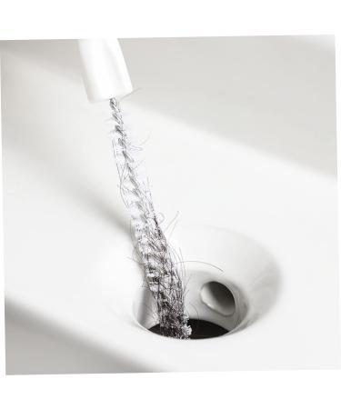 Buy Flexible Sink Cleaning Brush | Pipe Dredging & Sewer Hair Clog Removal Tool | Long Nylon Bristles | 1PC - Buy Online on SooperMarket.com