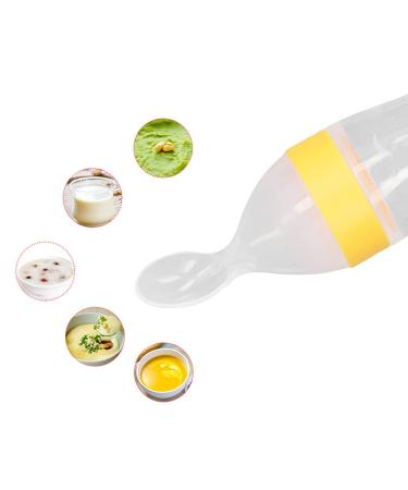 10-Piece Baby Food Feeder Pacifier Set | Soft Silicone Squeeze Spoon for Infants | Ideal for Fruits Milk & Vegetables | Safe & Gentle Feeding Solution - Buy Online on SooperMarket.com