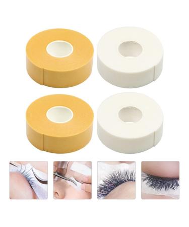 Beavorty Eyelash Stickers & Tape - 4 Rolls Adhesive Eyelash Extension Tool | Premium Fabric Medical Gaffer Tape for Lashes - Buy Online on SooperMarket.com