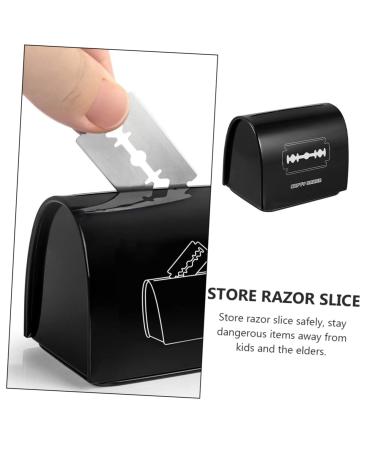 Buy Angoily Razor Blade Recycling Box - Secure Storage for Disposable Razors | International Shipping Available - Buy Online on SooperMarket.com