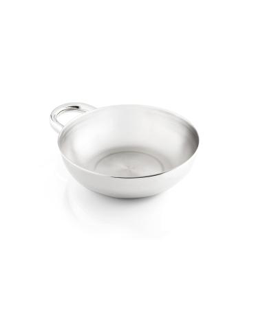 GSI Outdoors Glacier Stainless Bowl I 9-inch Stainless Steel Camping & Travel Bowl with Handle