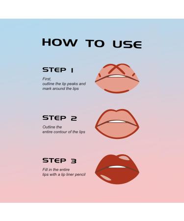 YOUNG VISION Gourd-Shaped Liquid Lipstick & Lipliner - Nude Matte Perfection for Flawless Lips | International Shipping - Buy Online on SooperMarket.com
